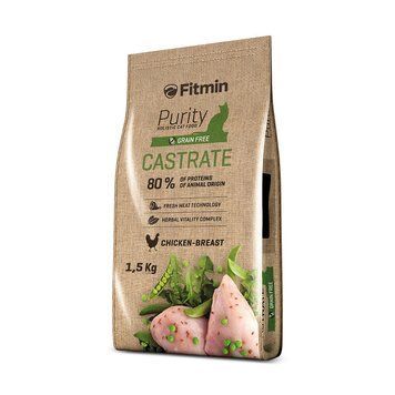 Fitmin cat Purity Castrate (для стерилізованих з курячою грудкою), 1,5 кг 532114002 фото