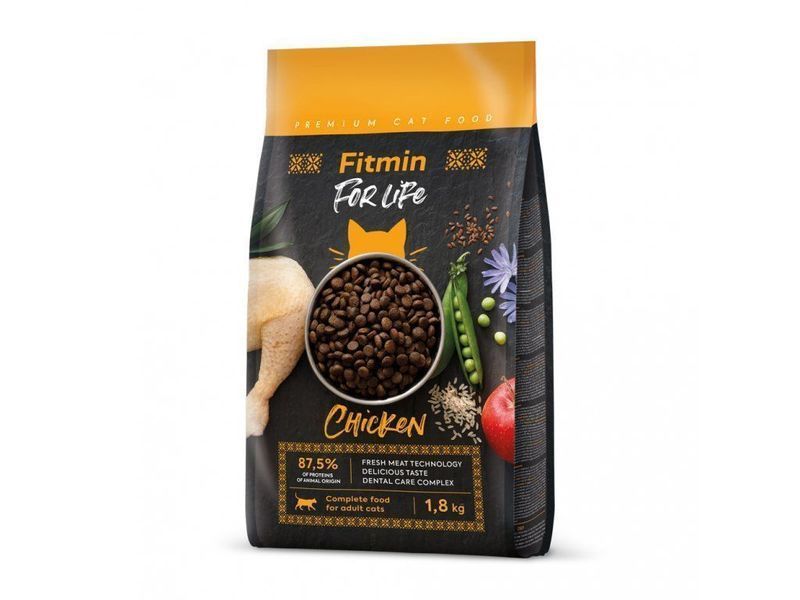 Fitmin cat For Life Adult Chicken (для дорослих котів з куркою), 1,8 кг 512114010 фото