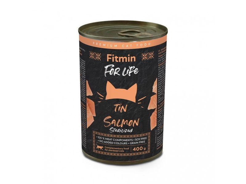 FFL cat tin Salmon Sterilized 400г 312384012 фото